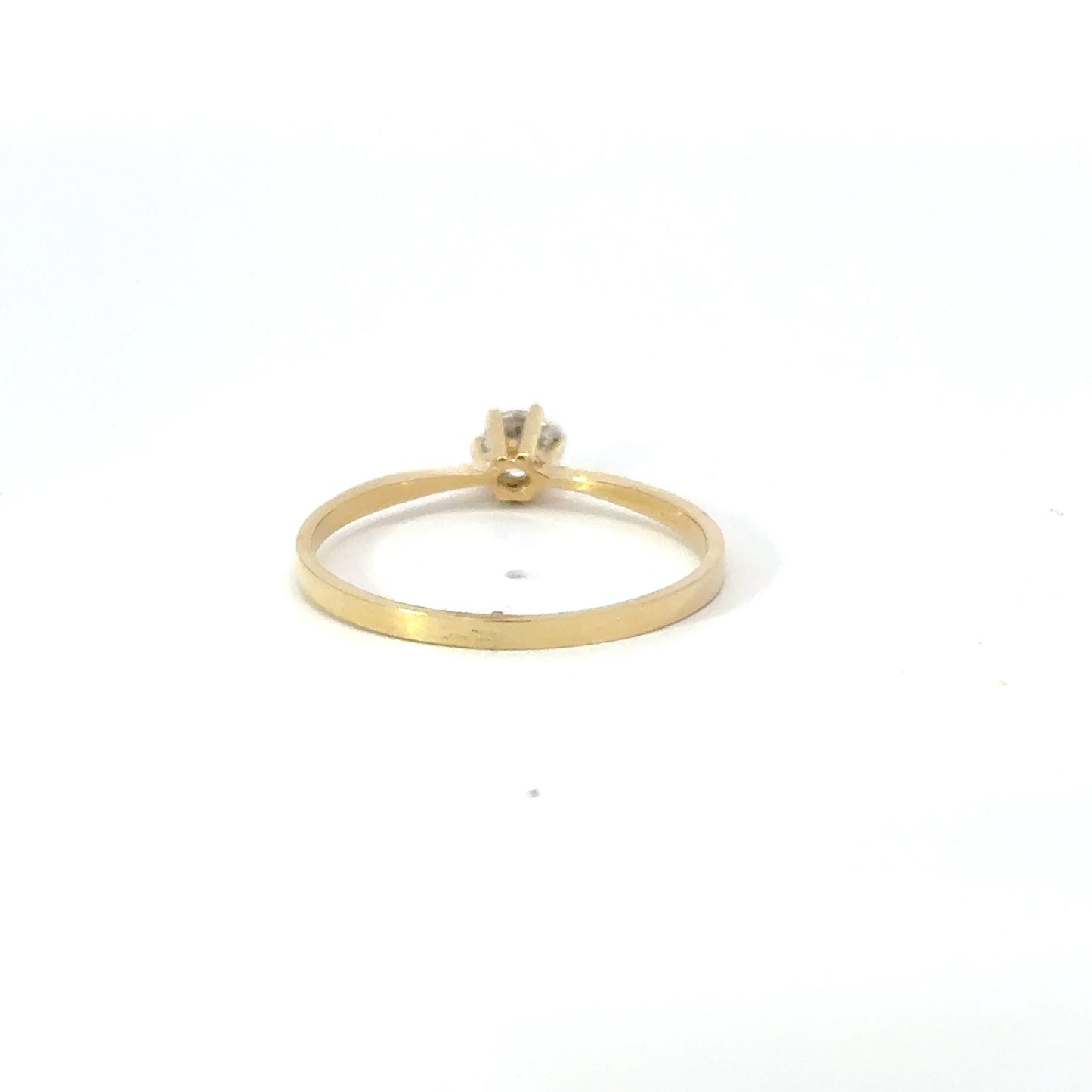 585/- Gold Solitär
