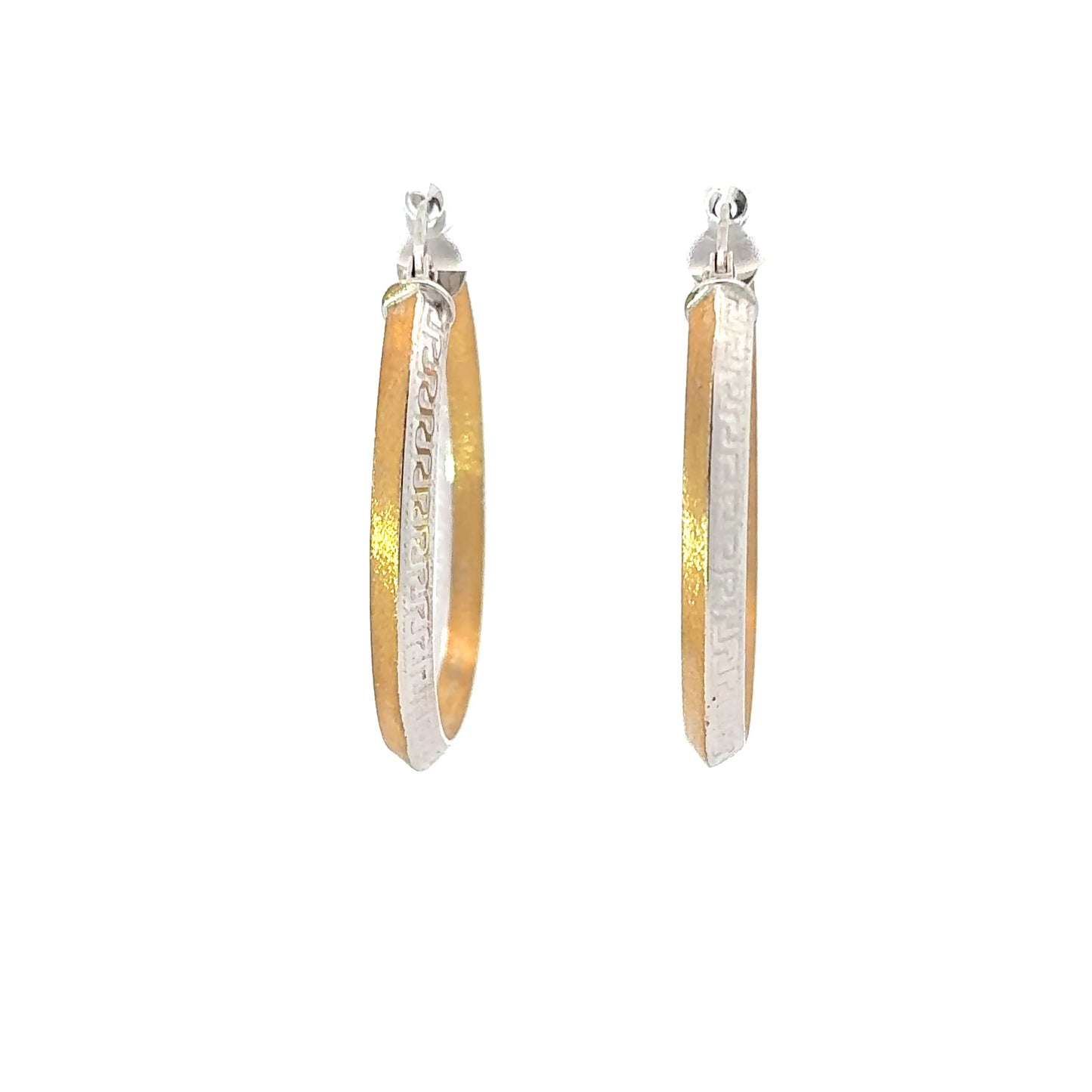 585/- Gold Creolen