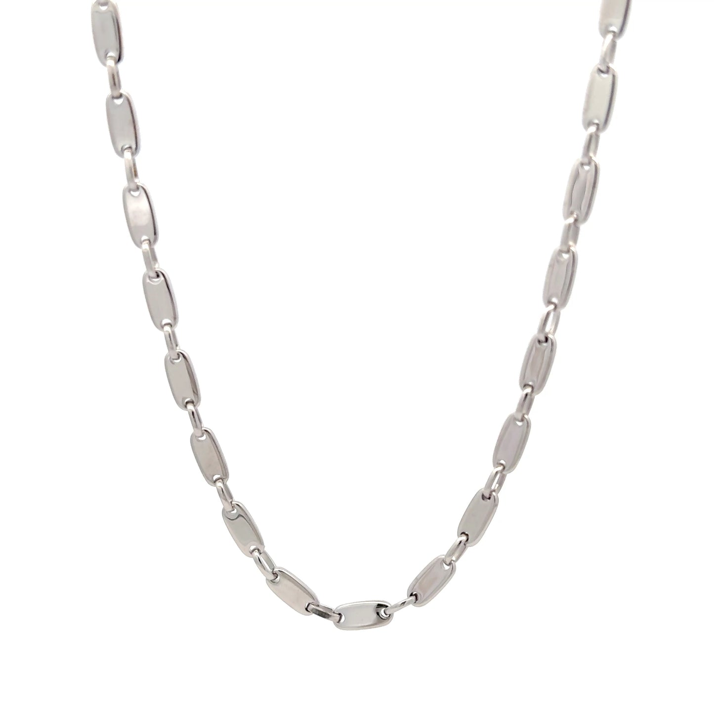 925/- Silber Plättchenkette