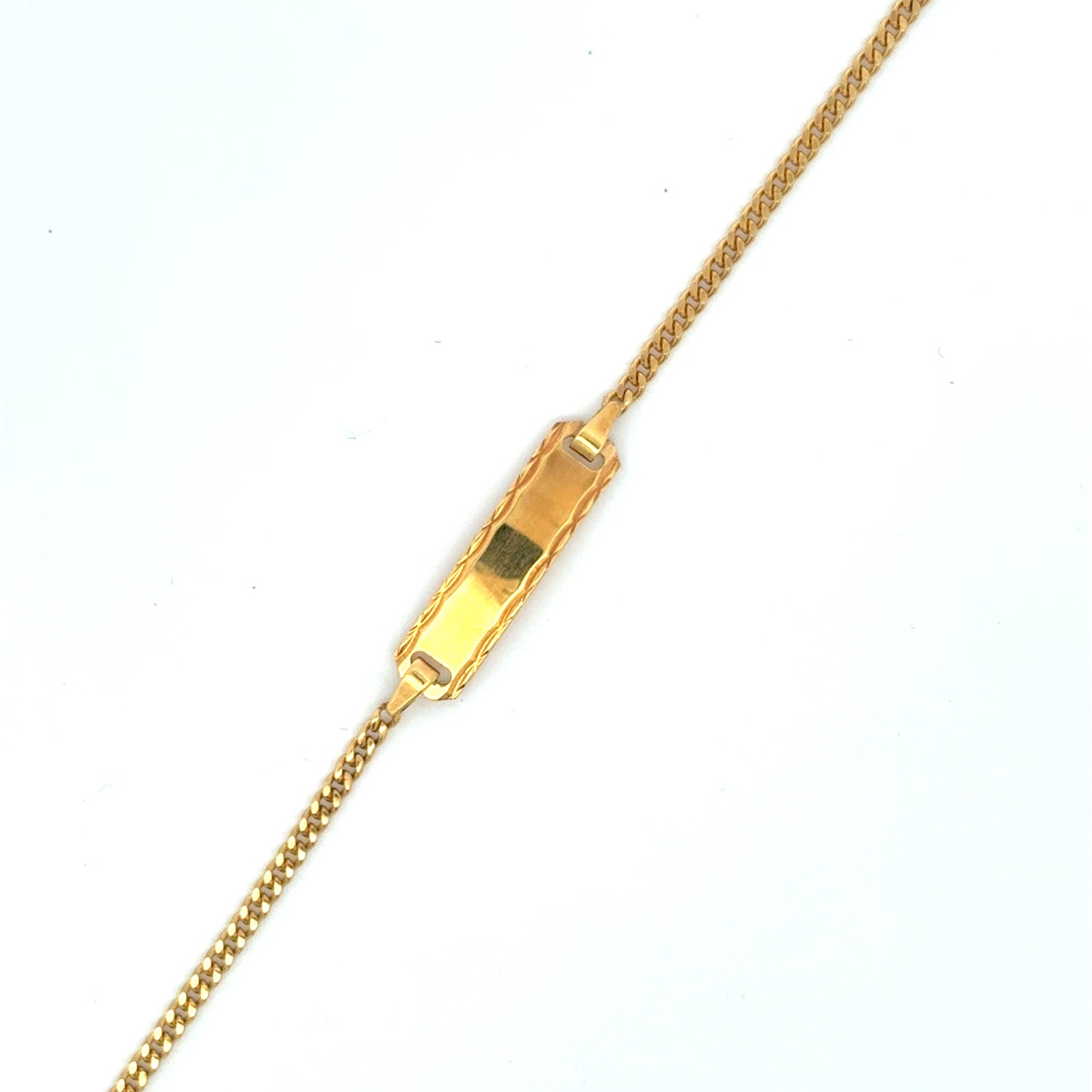 585/- Gold ID- Armband