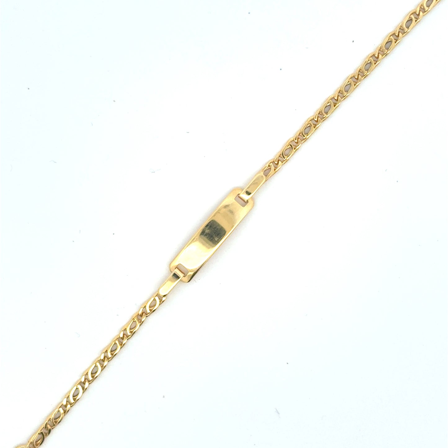 585/-Gold ID-Armband