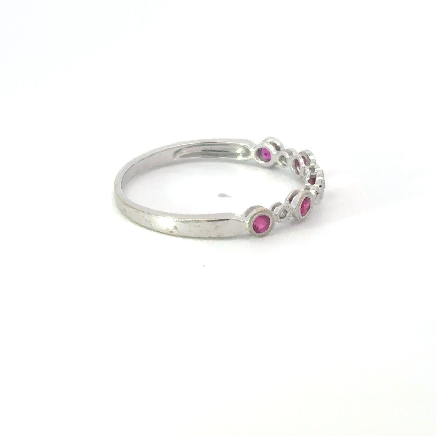 585/- Weissgold Brillatring