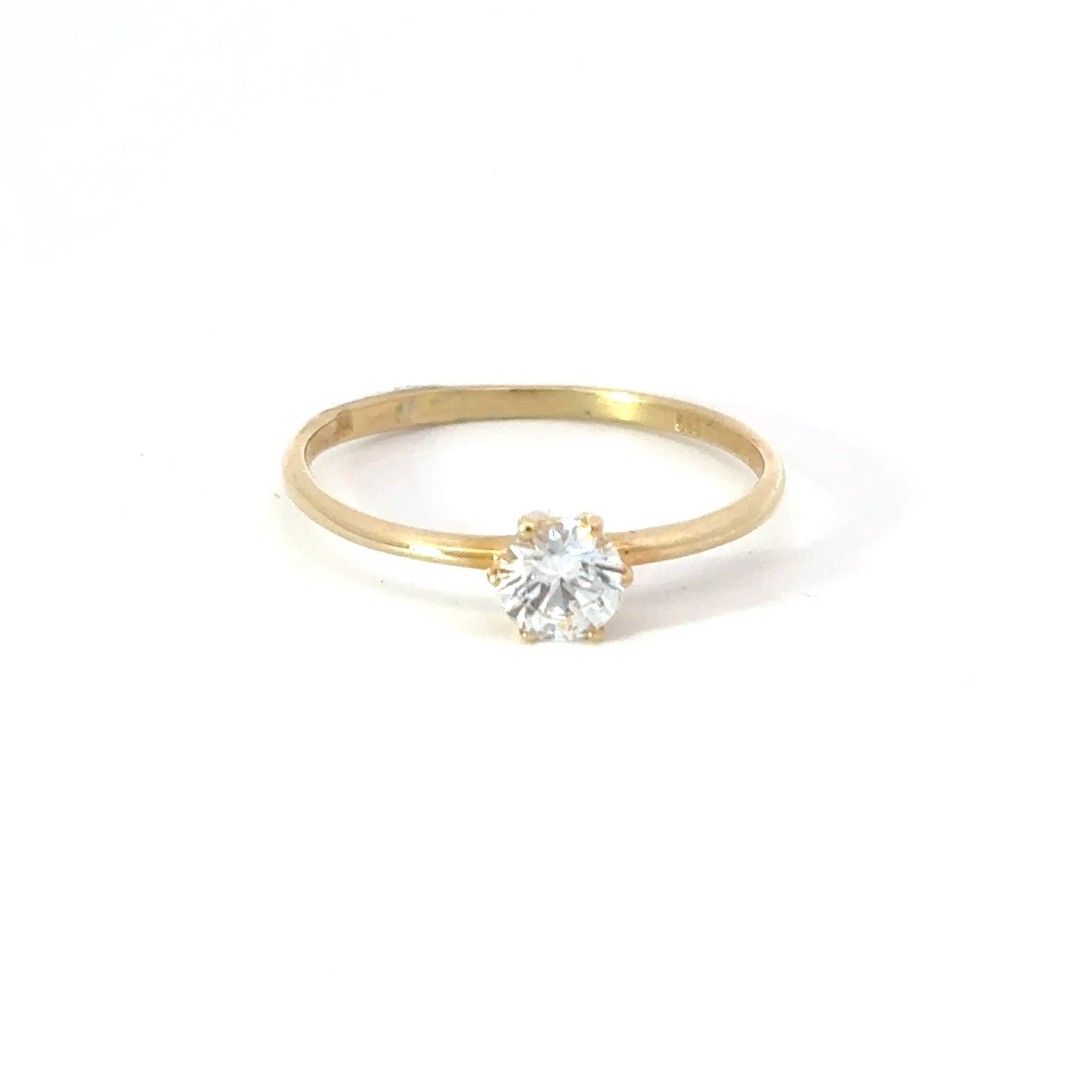 585/- Gelbgold Ring
