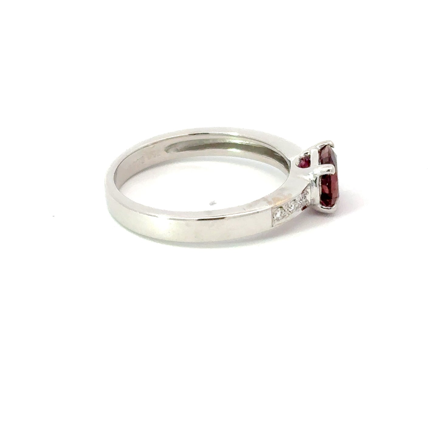 750/- Goldring mit Brillanten