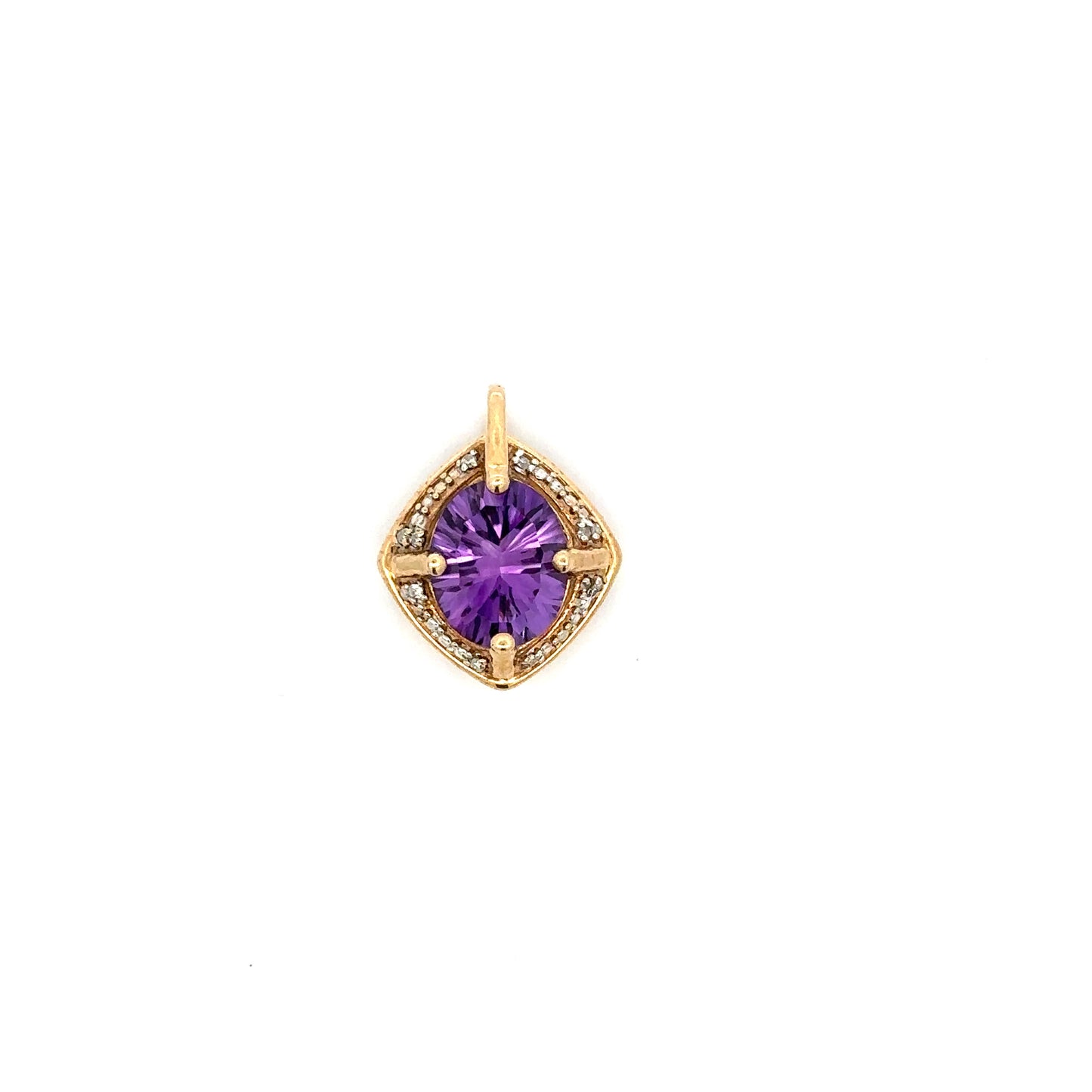 Anhänger - Amethyst 333/- Gelbgold