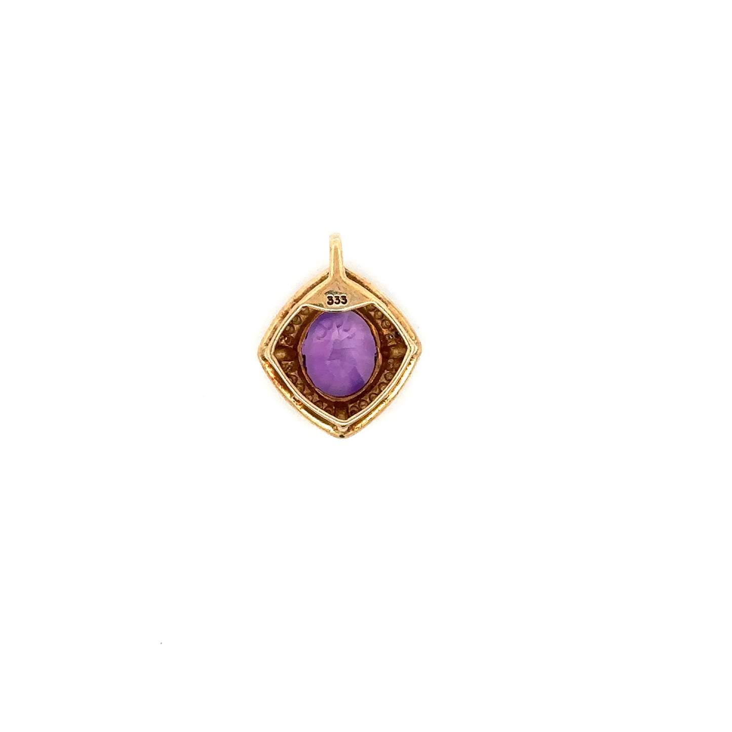 Anhänger - Amethyst 333/- Gelbgold