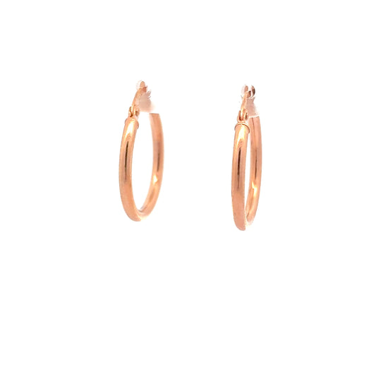 585/- Rotgold Creolen
