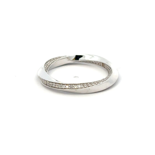 585/- Weißgold Ring