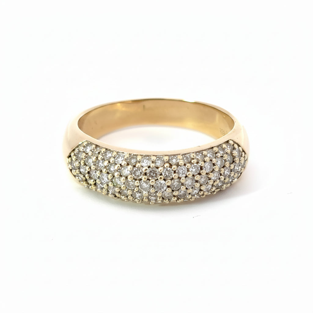 Brillantring aus 585/- Gold