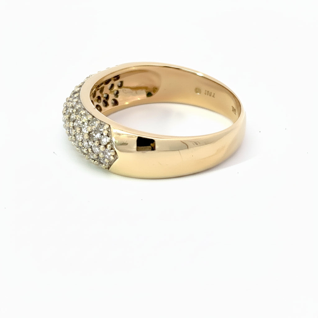 Brillantring aus 585/- Gold
