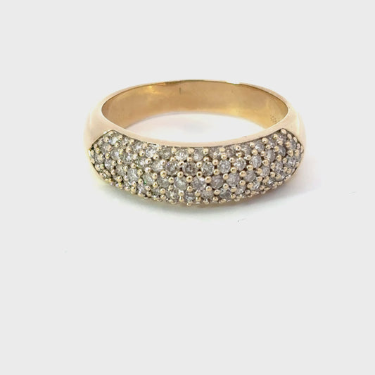 Brillantring aus 585/- Gold