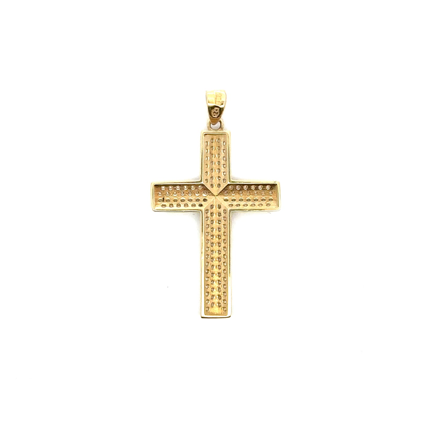 Kreuz - Anhänger 585/- Gelbgold